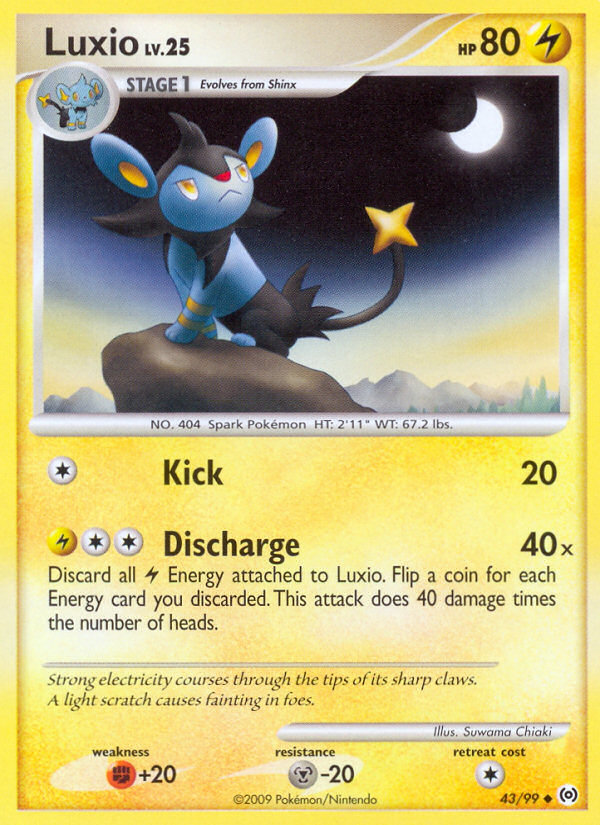 Luxio - Arceus - #43 - Pokemon TCG card