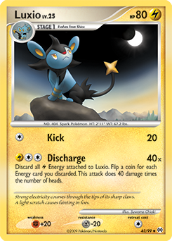 Luxio #43 Luxio - Arceus - #43 - Pokemon TCG card
