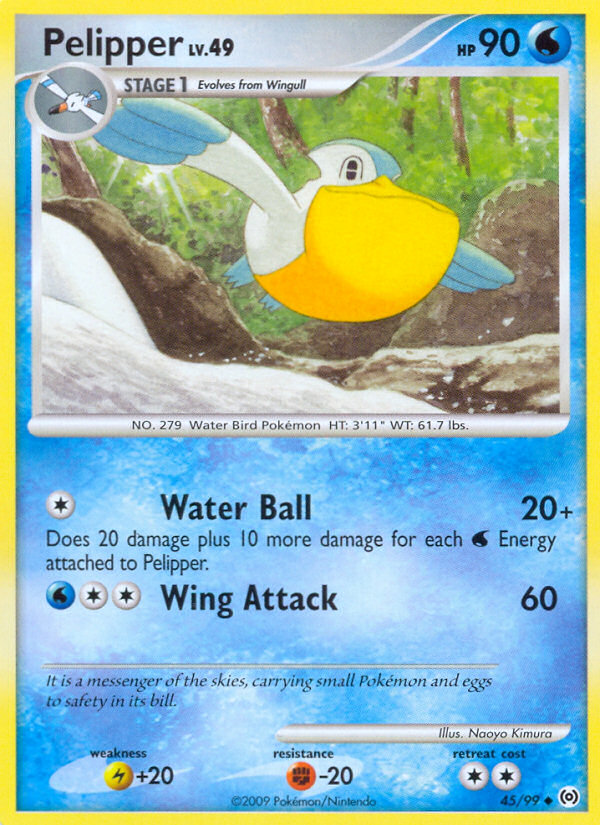 Pelipper - Arceus - #45 - Pokemon TCG card