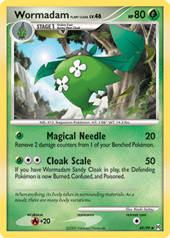 Wormadam Plant Cloak - Arceus - #49 - Pokemon TCG card
