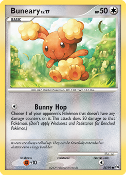 Buneary #55 Buneary - Arceus - #55 - Pokemon TCG card