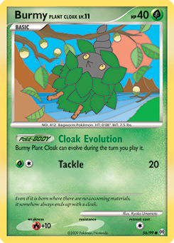 Burmy Plant Cloak #56 Burmy Plant Cloak - Arceus - #56 - Pokemon TCG card