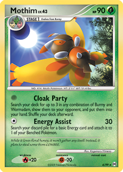 Mothim #6 Mothim - Arceus - #6 - Pokemon TCG card