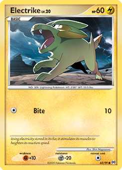 Electrike - Arceus - #63 - Pokemon TCG card