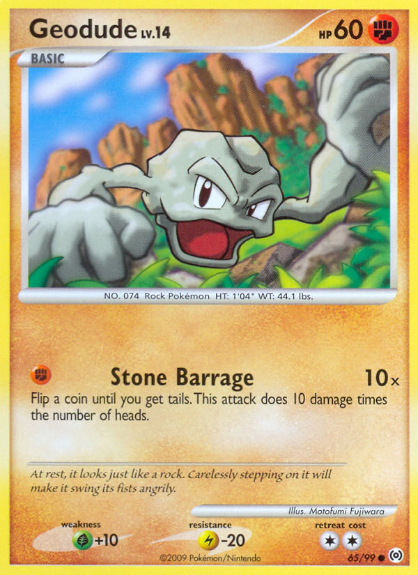 Geodude - Arceus - #65 - Pokemon TCG card