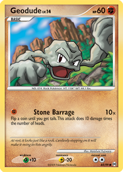 Geodude #65 Geodude - Arceus - #65 - Pokemon TCG card