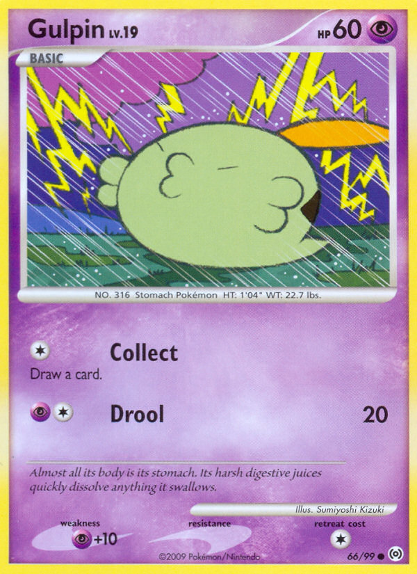 Gulpin - Arceus - #66 - Pokemon TCG card