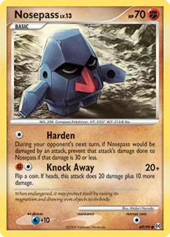 Nosepass #69 Nosepass - Arceus - #69 - Pokemon TCG card