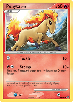 Ponyta #72 Ponyta - Arceus - #72 - Pokemon TCG card