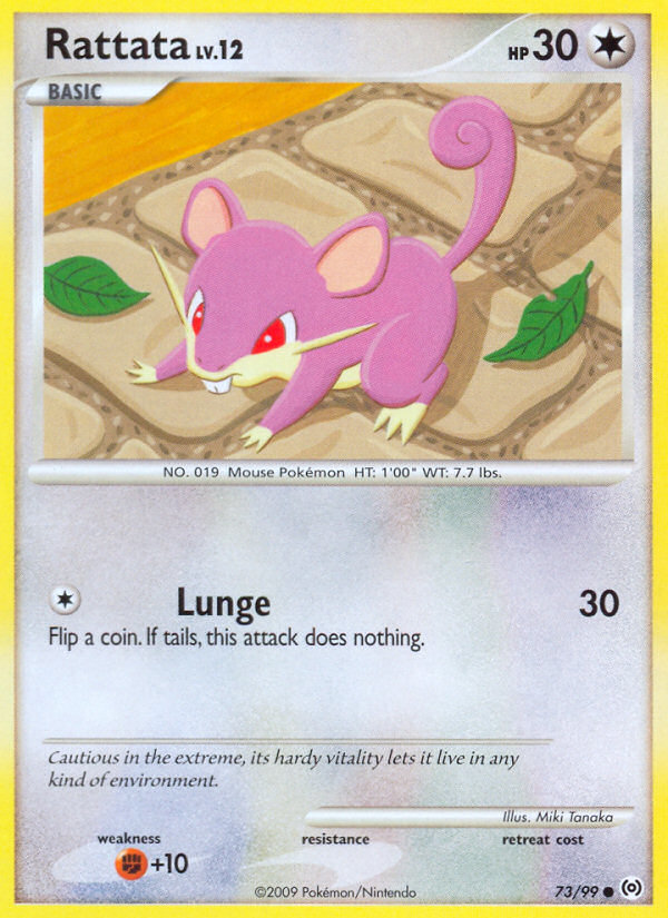 Rattata - Arceus - #73 - Pokemon TCG card