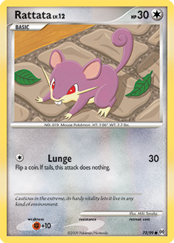 Rattata - Arceus - #73 - Pokemon TCG card