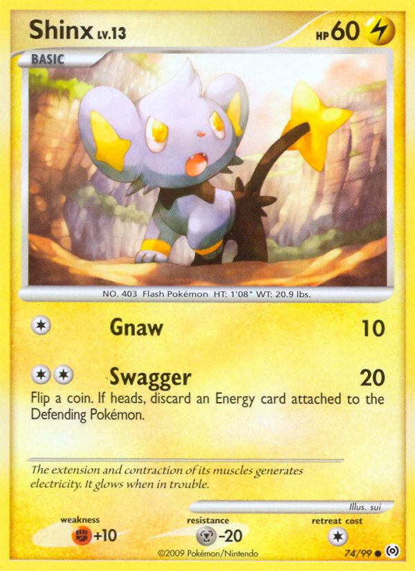 Shinx - Arceus - #74 - Pokemon TCG card