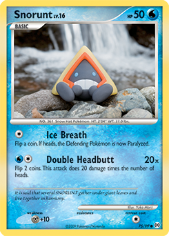 Snorunt #75 Snorunt - Arceus - #75 - Pokemon TCG card