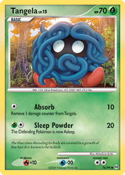Tangela - Arceus - #76 - Pokemon TCG card