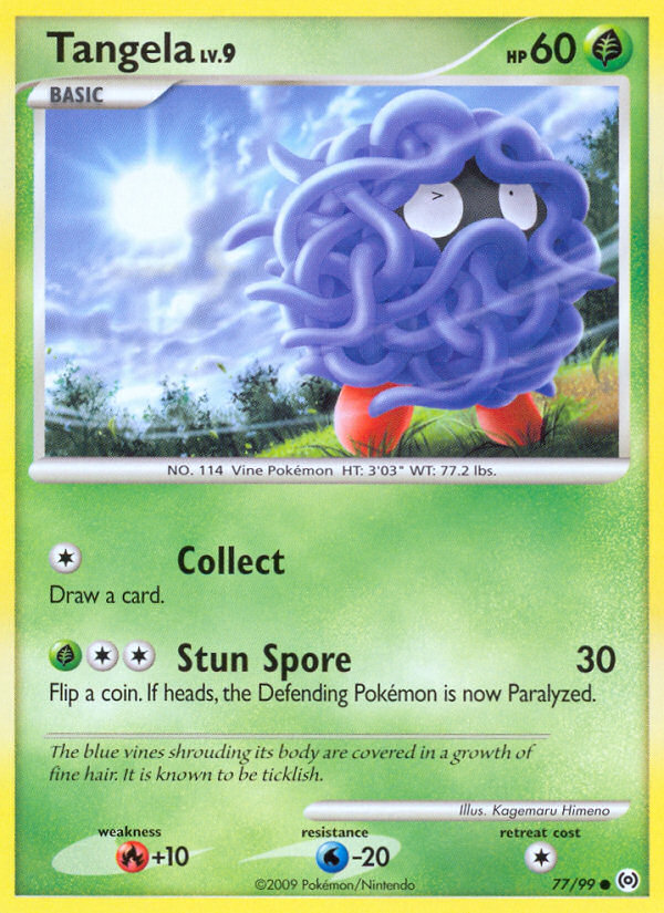 Tangela - Arceus - #77 - Pokemon TCG card