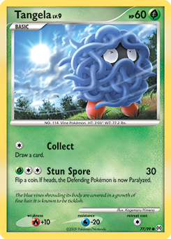 Tangela - Arceus - #77 - Pokemon TCG card