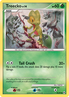 Treecko #78 Treecko - Arceus - #78 - Pokemon TCG card