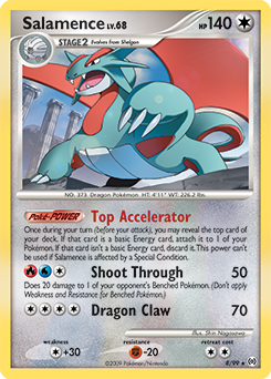Salamence #8 Salamence - Arceus - #8 - Pokemon TCG card