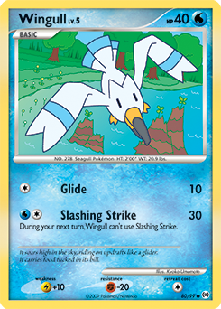 Wingull - Arceus - #80 - Pokemon TCG card