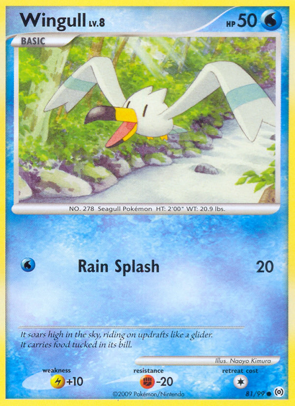 Wingull - Arceus - #81 - Pokemon TCG card