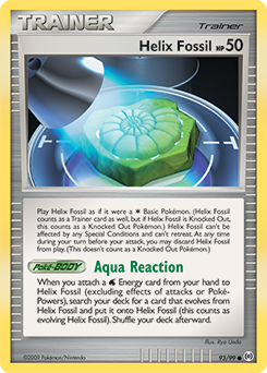 Helix Fossil - Arceus - #93 - Pokemon TCG card