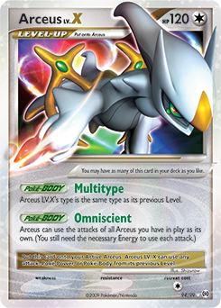 Arceus LV.X #94 Arceus LV.X - Arceus - #94 - Pokemon TCG card