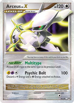 Arceus LV.X #96 Arceus LV.X - Arceus - #96 - Pokemon TCG card
