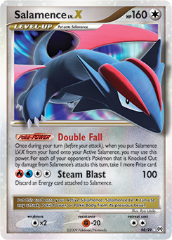 Salamence LV.X #98 Salamence LV.X - Arceus - #98 - Pokemon TCG card
