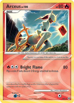 Arceus #AR3 Arceus - Arceus - #AR3 - Pokemon TCG card