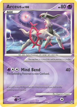 Arceus #AR7 Arceus - Arceus - #AR7 - Pokemon TCG card