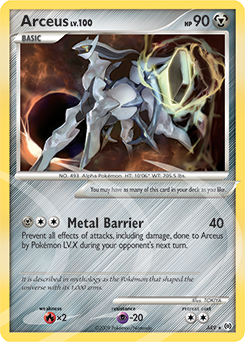 Arceus #AR9 Arceus - Arceus - #AR9 - Pokemon TCG card