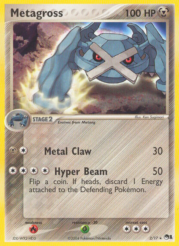Metagross - POP Series 1 - #2 - Pokemon TCG card