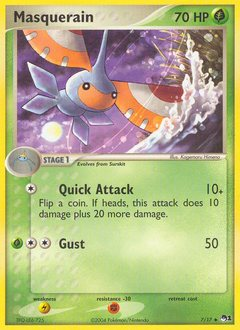 Masquerain - POP Series 1 - #7 - Pokemon TCG card