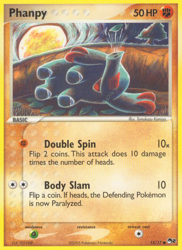 Phanpy - POP Series 2 - #15 - Pokemon TCG card