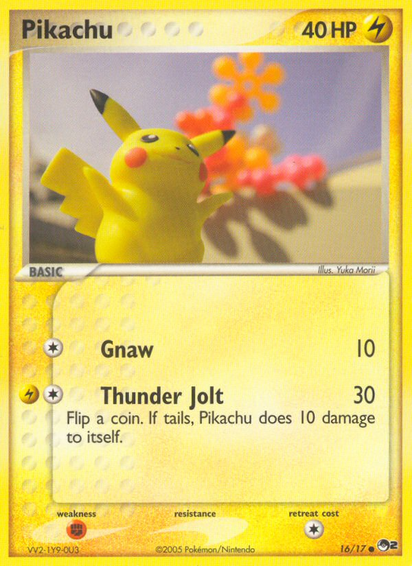 Pikachu - POP Series 2 - #16 - Pokemon TCG card