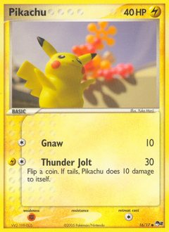 Pikachu #16 Pikachu - POP Series 2 - #16 - Pokemon TCG card