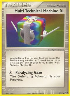 Multi Technical Machine 01 - POP Series 2 - #9 - Pokemon TCG card