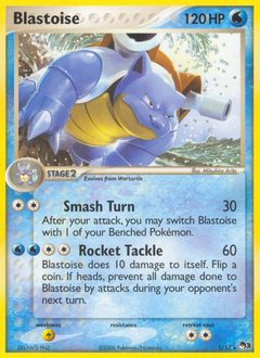 Blastoise - POP Series 3 - #1 - Pokemon TCG card