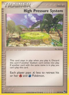 High Pressure System - POP Series 3 - #10 - Pokemon TCG card
