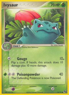 Ivysaur #14 Ivysaur - POP Series 3 - #14 - Pokemon TCG card