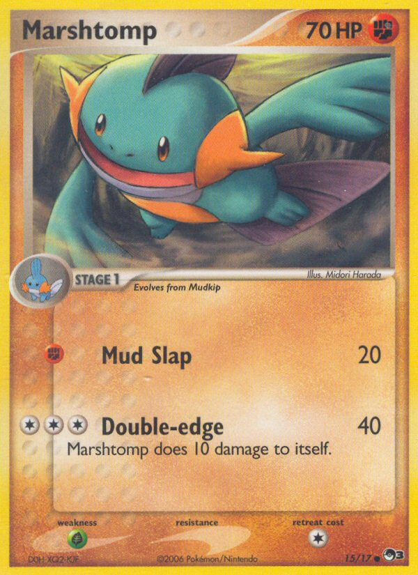 Marshtomp - POP Series 3 - #15 - Pokemon TCG card