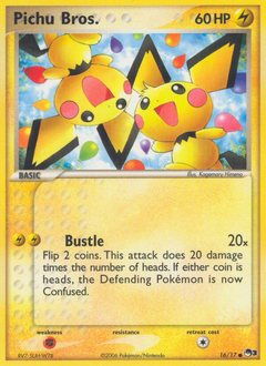 Pichu Bros. #16 Pichu Bros. - POP Series 3 - #16 - Pokemon TCG card