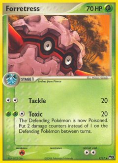 Forretress - POP Series 3 - #9 - Pokemon TCG card