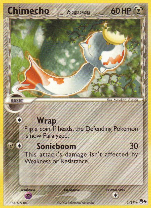 Chimecho δ - POP Series 4 - #1 - Pokemon TCG card