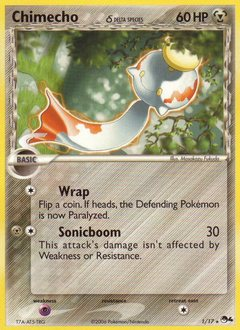 Chimecho δ #1 Chimecho δ - POP Series 4 - #1 - Pokemon TCG card