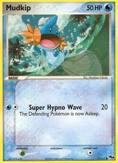 Mudkip - POP Series 4 - #11 - Pokemon TCG card