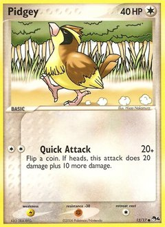 Pidgey - POP Series 4 - #12 - Pokemon TCG card