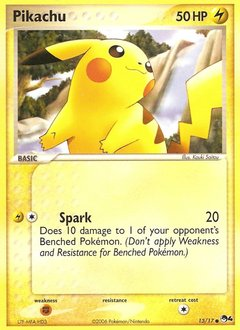 Pikachu - POP Series 4 - #13 - Pokemon TCG card