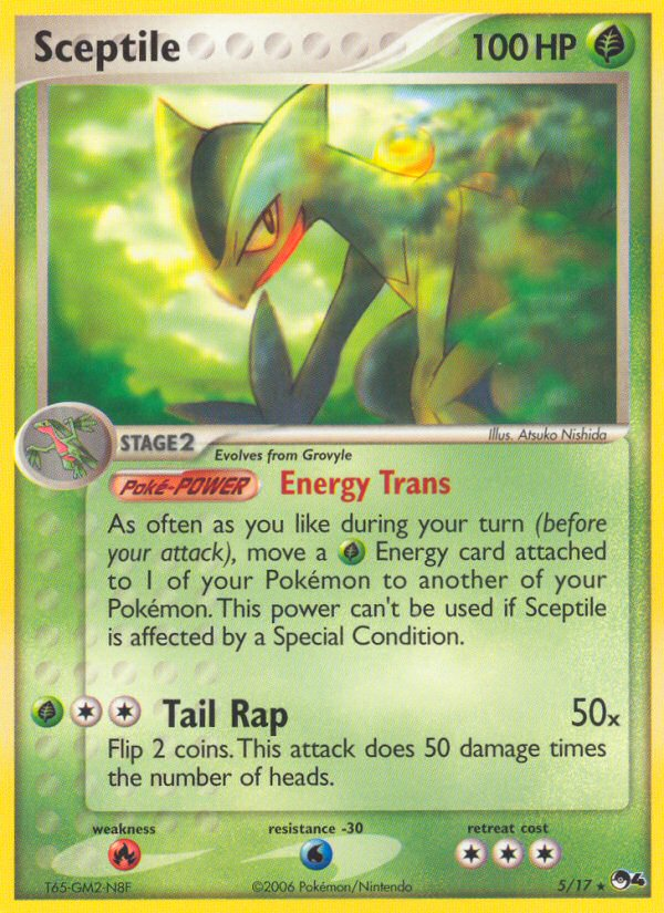 Sceptile - POP Series 4 - #5 - Pokemon TCG card