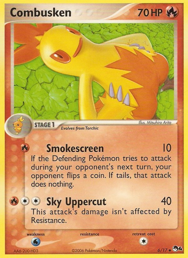 Combusken - POP Series 4 - #6 - Pokemon TCG card
